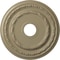 Ekena Millwork Dublin Ceiling Medallion (Fits Canopies up to 5 1/8"), 17 7/8"OD x 3 5/8"ID x 1 1/4"P, Gobi Desert CM17DUGDF - alternate 1